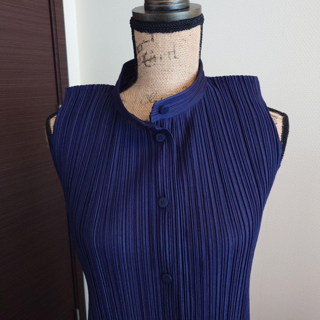 プリーツプリーズ　 ノースリーブ チュニック