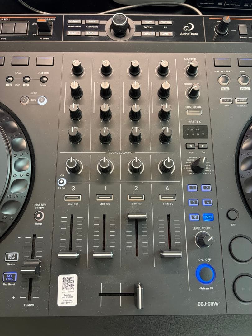 DJ機材 AlphaTheta DDJ-GRV6