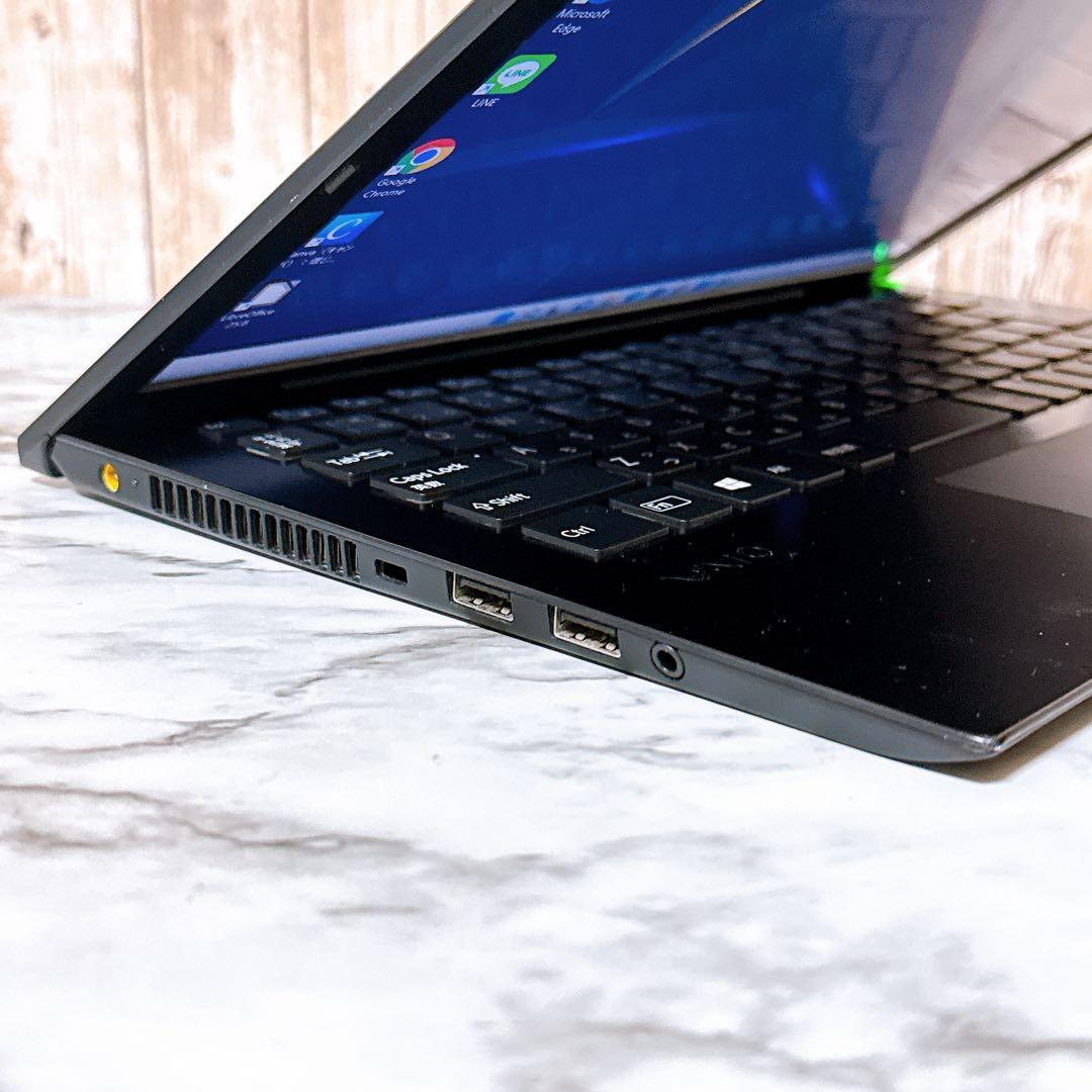【限定価格】高性能i7＆爆速SSD/メモリ16GB✨VAIO 軽量ノートパソコン