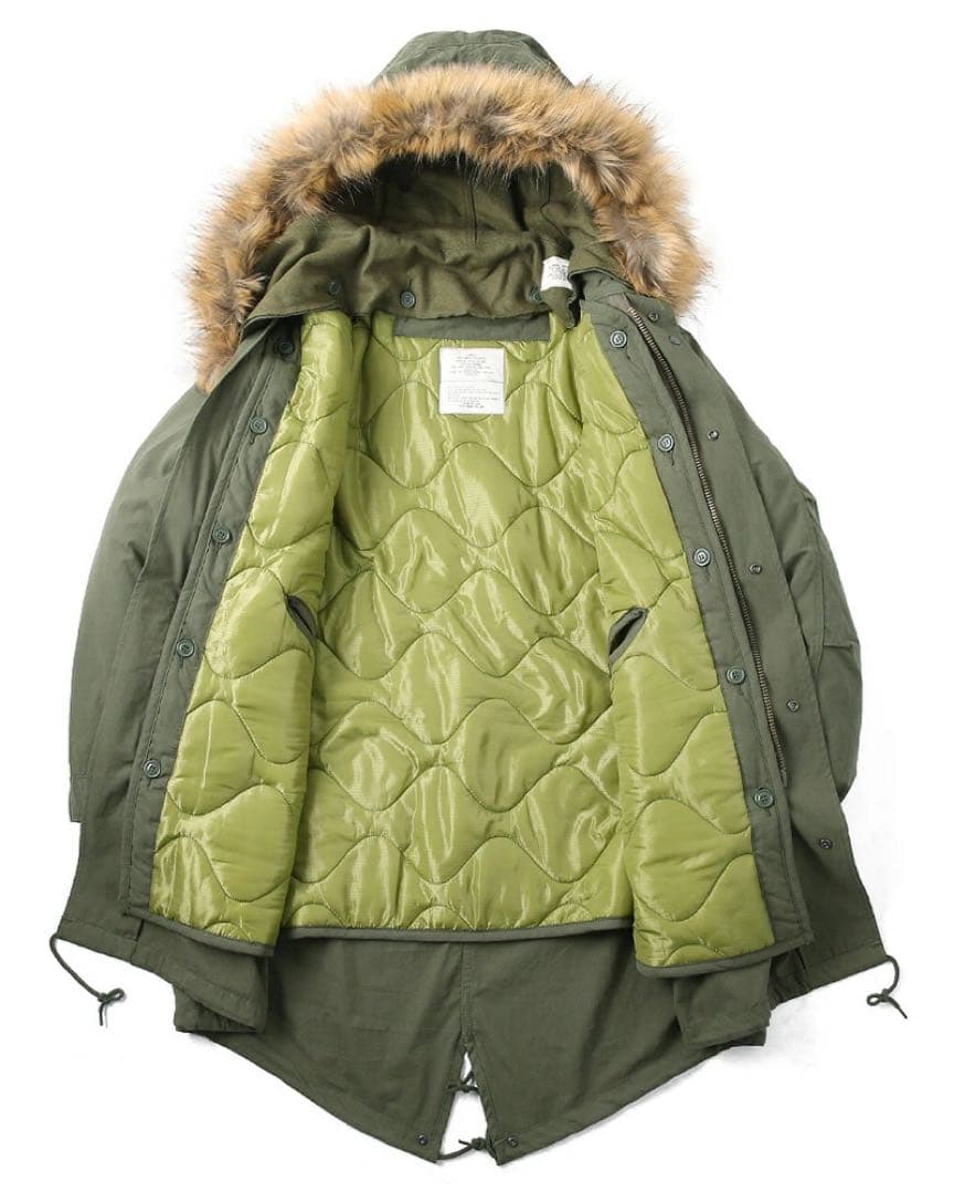 【美品】HOUSTON ヒューストン 5408 M-65パーカ モッズコート