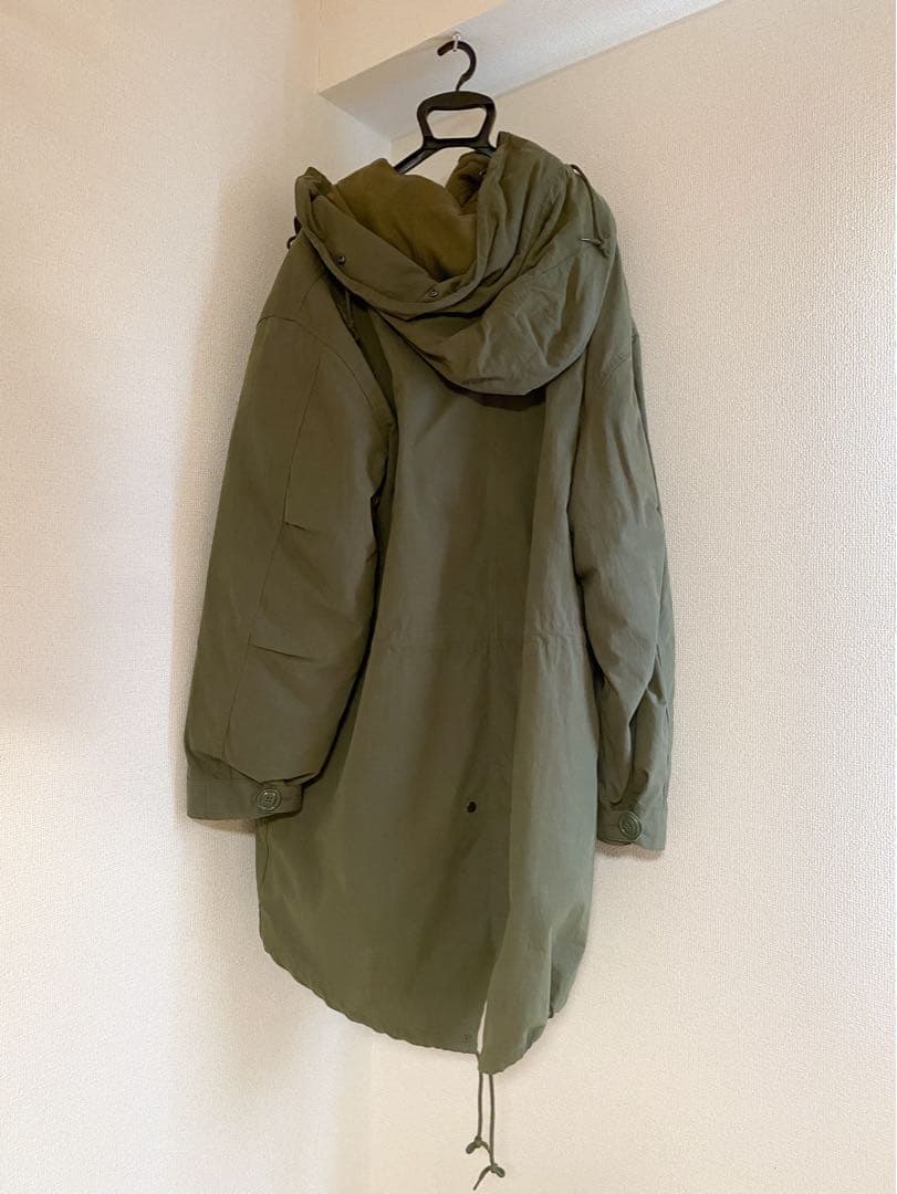 【美品】HOUSTON ヒューストン 5408 M-65パーカ モッズコート