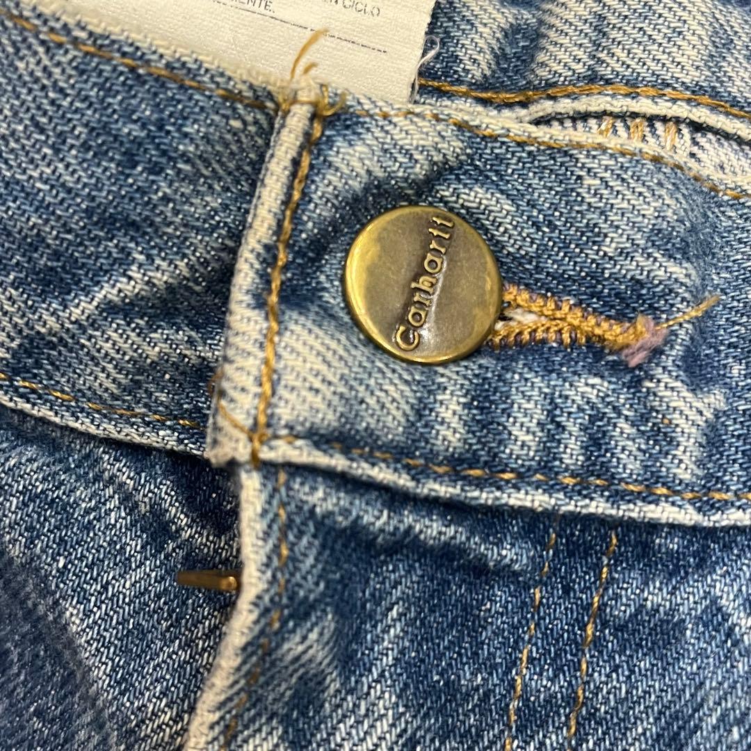 90s Carhartt ダブルニーペインターパンツ デニム　カーハート32