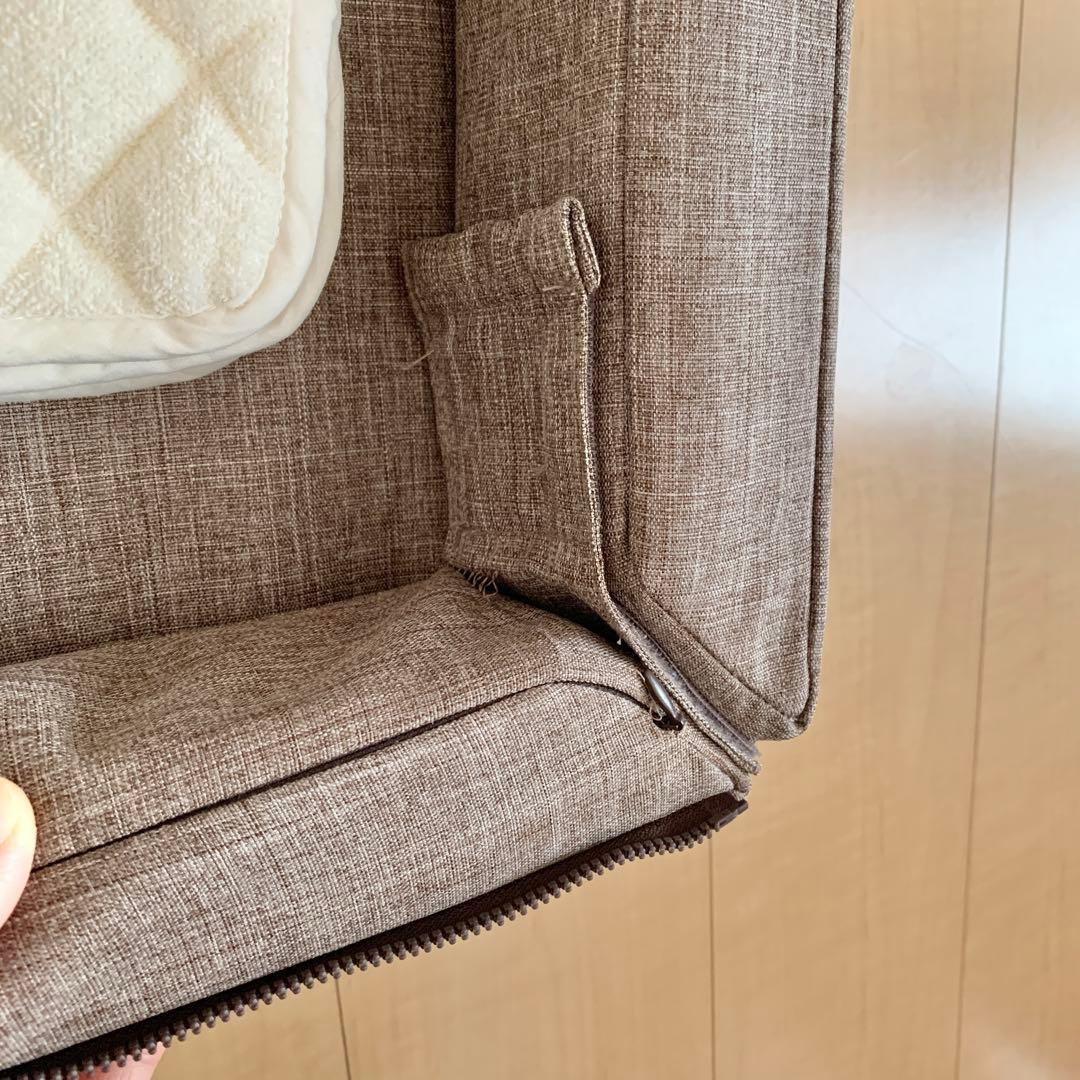 【美品】ファルスカ コンパクトベッド Free メランジブラウン