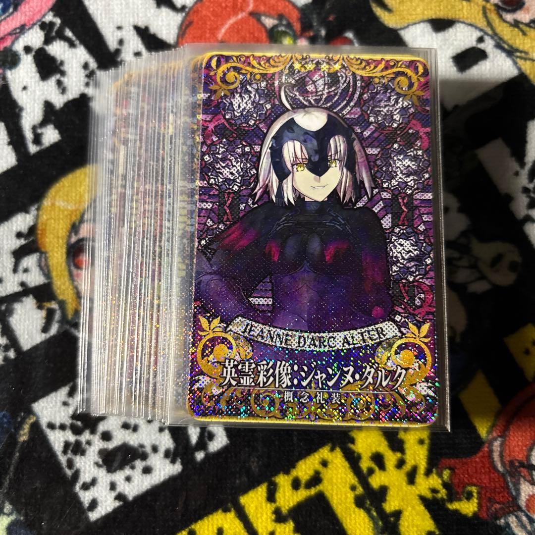 FGOアーケード 英霊彩像　コンプリート　コンプ　フェイタル 限定礼装