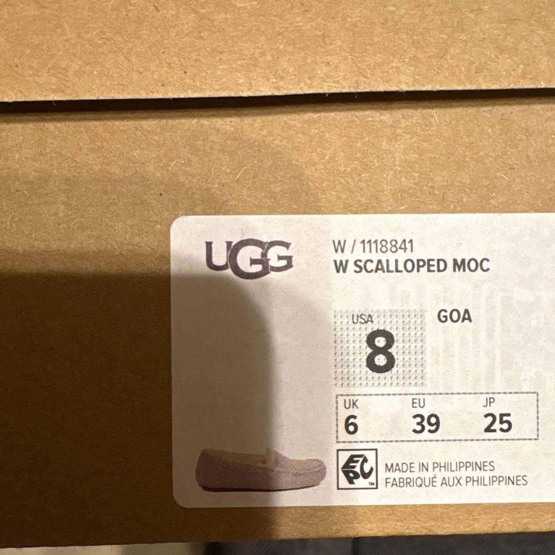 wa様 新品未使用☆UGG グレー モカシン 8