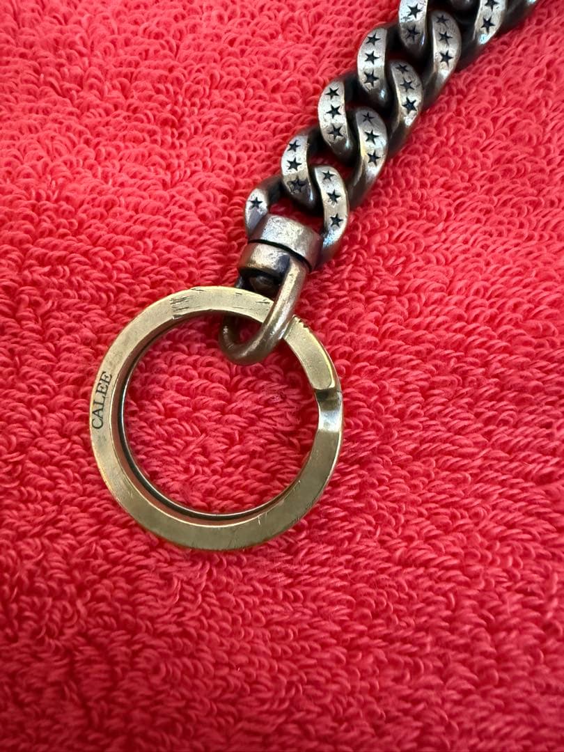 calee ウォレットチェーン　CALEE キャリー　真鍮