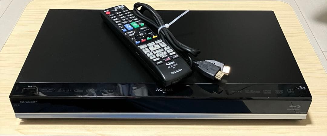 シャープ　ブルーレイディスクレコーダー　BD-W580 2016年製　メンテ済