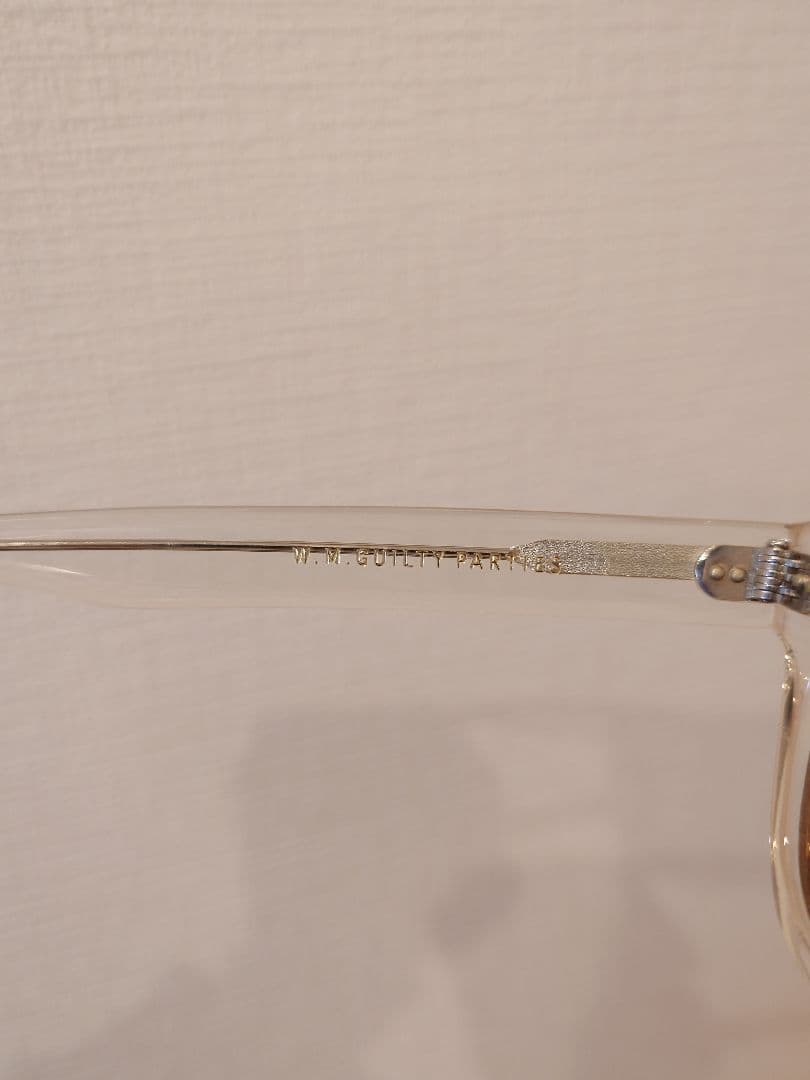 WACKOMARIA ワコマリア 柴又眼鏡工房 サングラス クリアフレーム