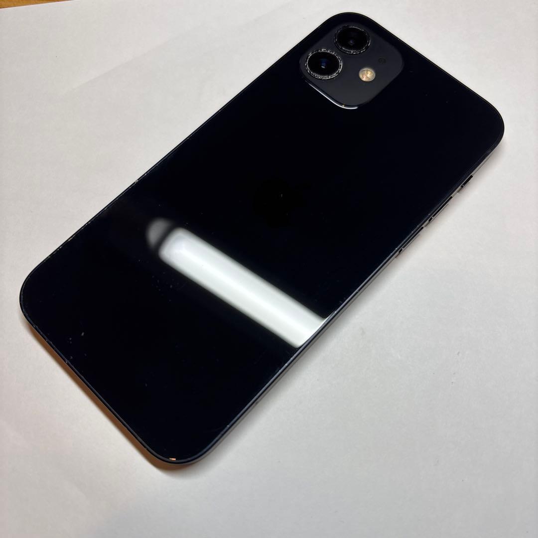 iPhone12 SIMフリー 128GB バッテリー78% カメラ割れ