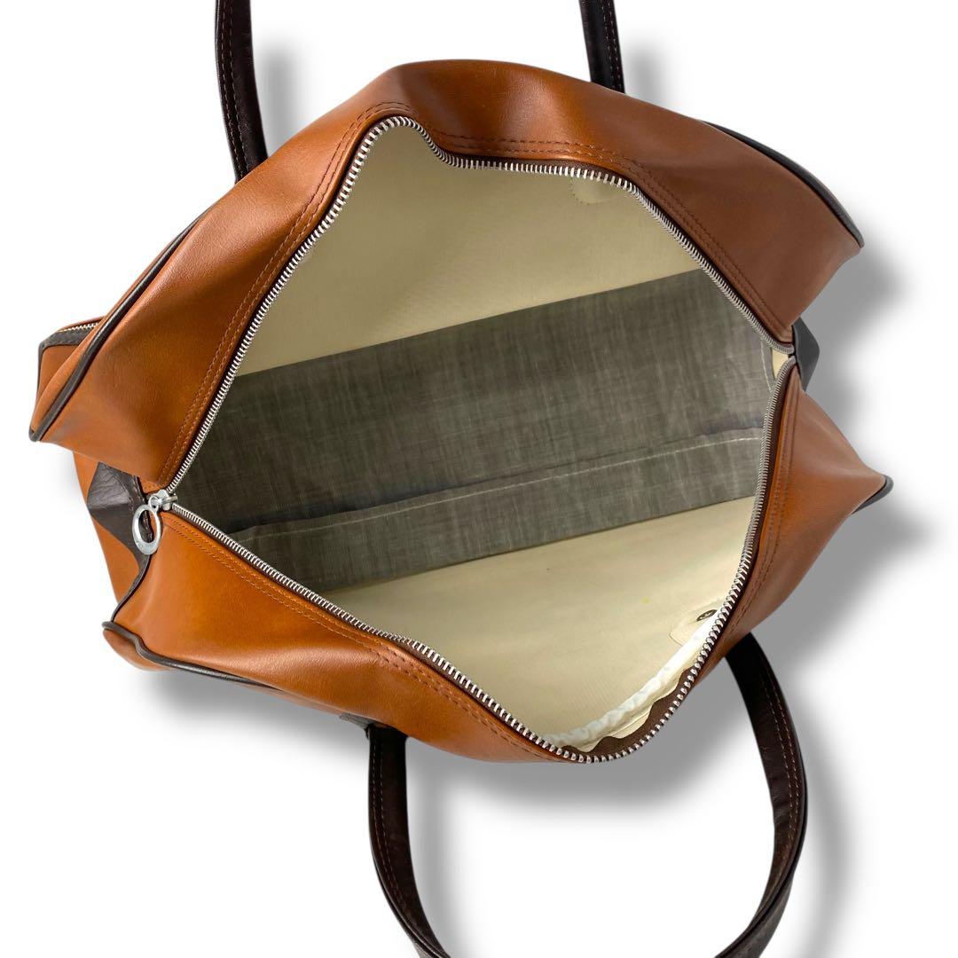 バッグ 90s Vintage Puma Leather Boston Bag