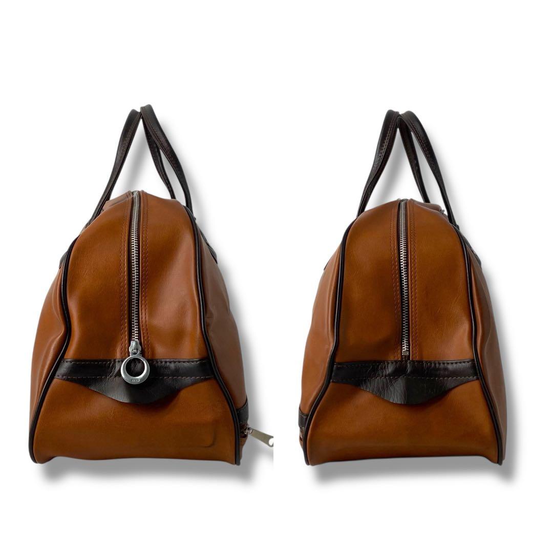 バッグ 90s Vintage Puma Leather Boston Bag