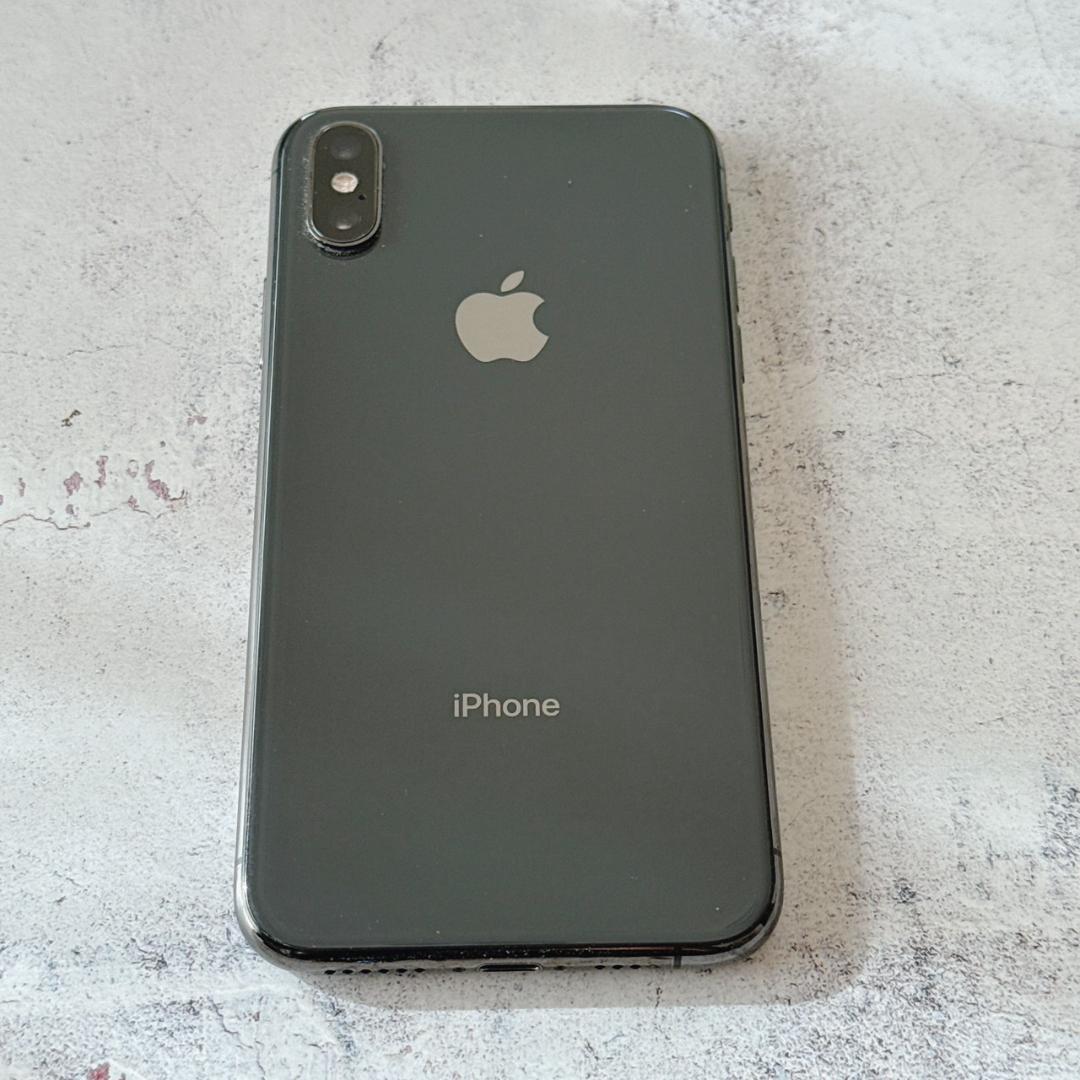 iPhone XS 256GB スペースグレイ SIMフリー 箱あり