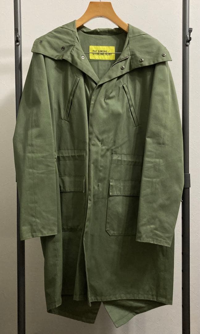 ラフシモンズ raf simons 14aw モッズコート スターリングルビー
