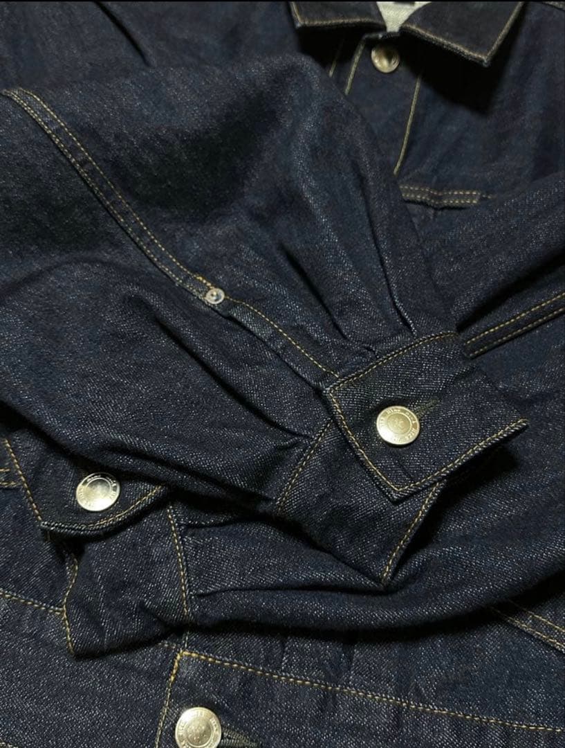 hyke ハイク　デニム　デニムジャケット　バルーンスリーブ　バルーン　Gジャン