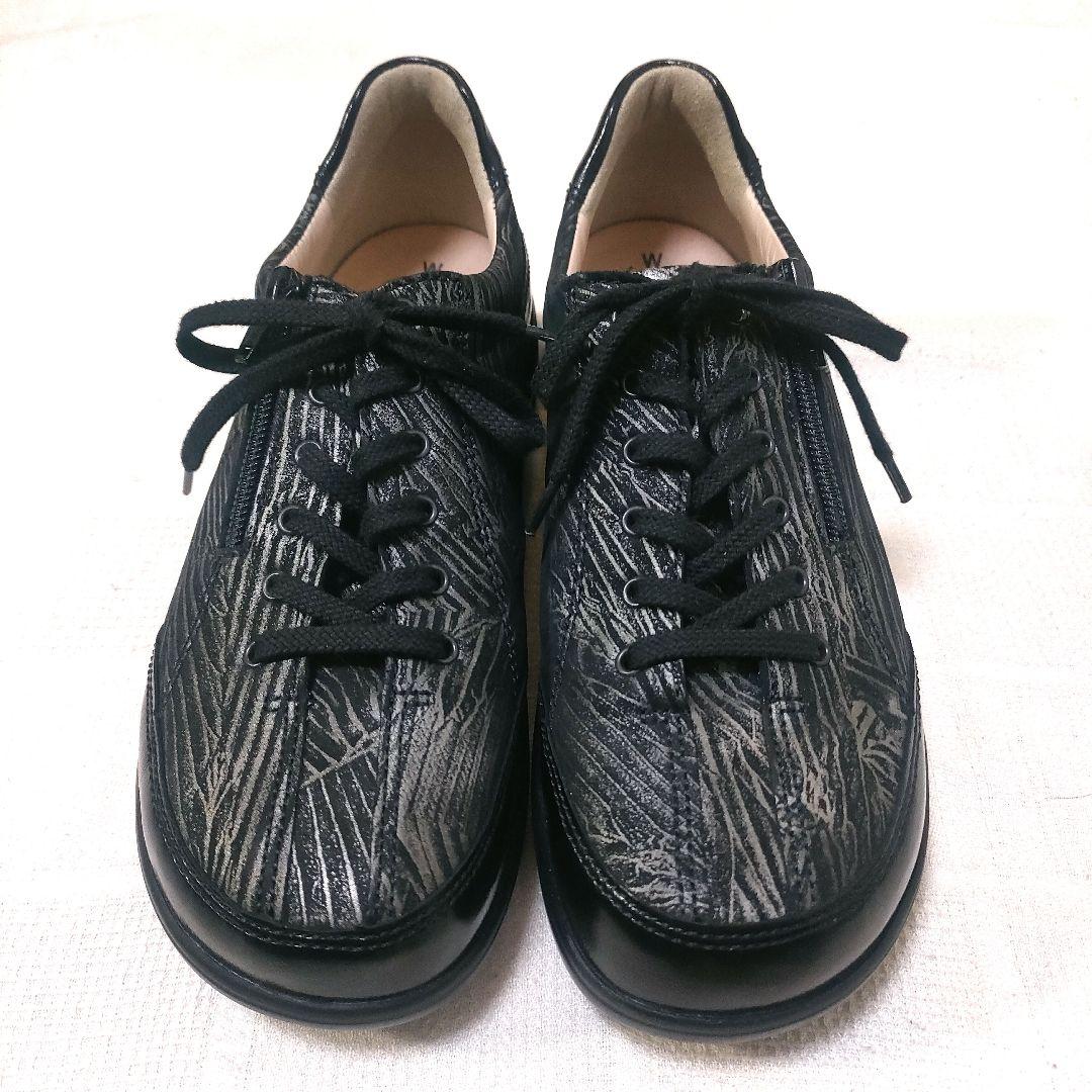 【未使用品】ドイツ製 フィンコンフォート レザー コンフォートシューズ