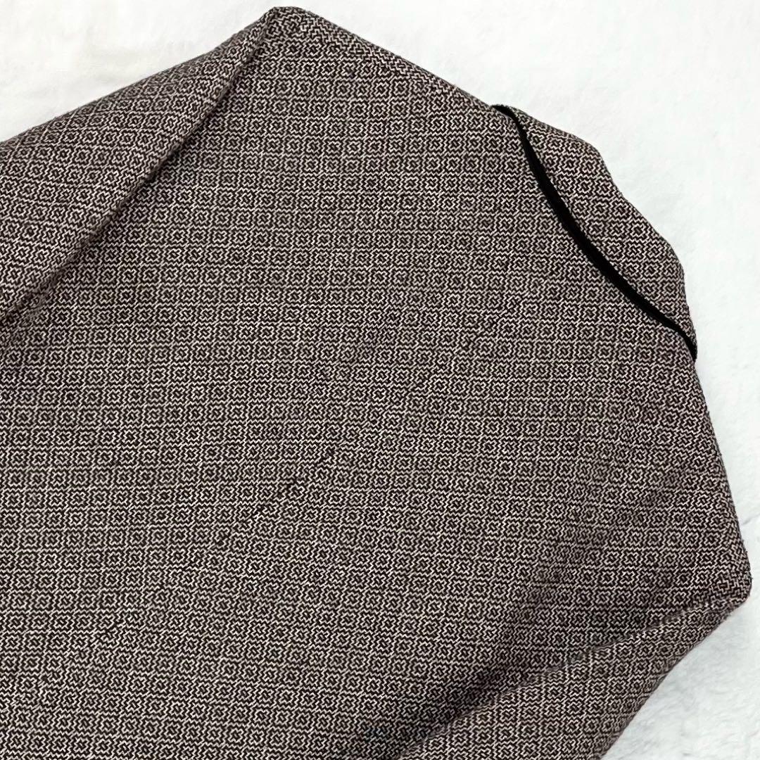 極上シルク混 LARDINI ノルディック ブートニエール アンコンジャケット