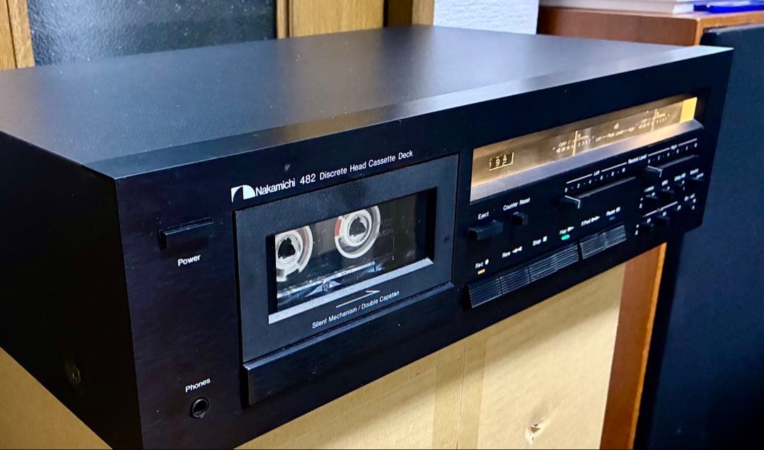 【フルメンテ済、完動・美品】Nakamichi　482 ナカミチ