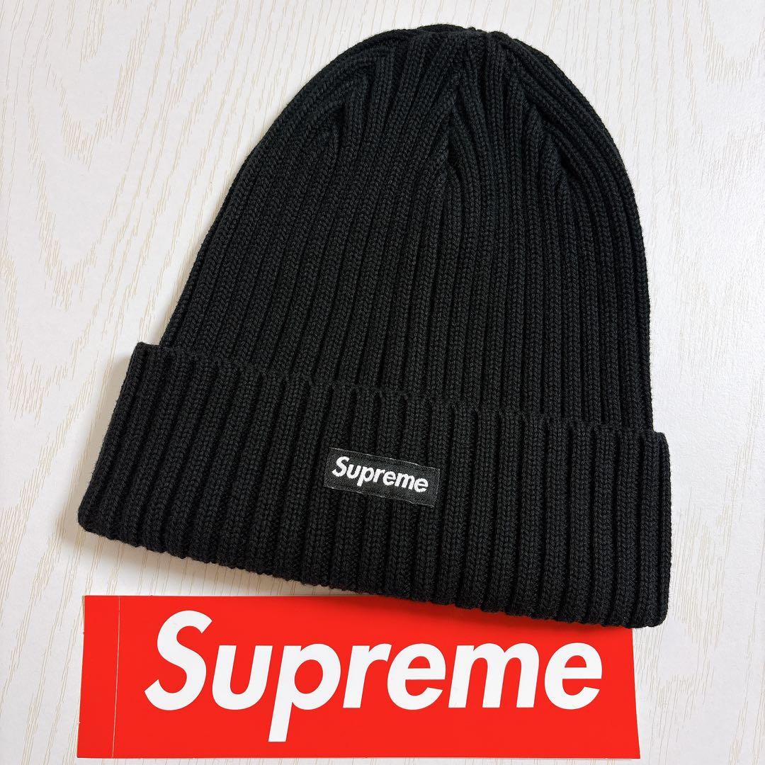 Supreme Overdyed Beanie ニット帽　ビーニー　ブラック　黒