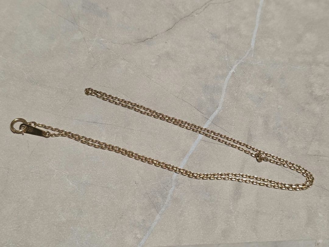 k18 チェーン ネックレス　アクセサリー