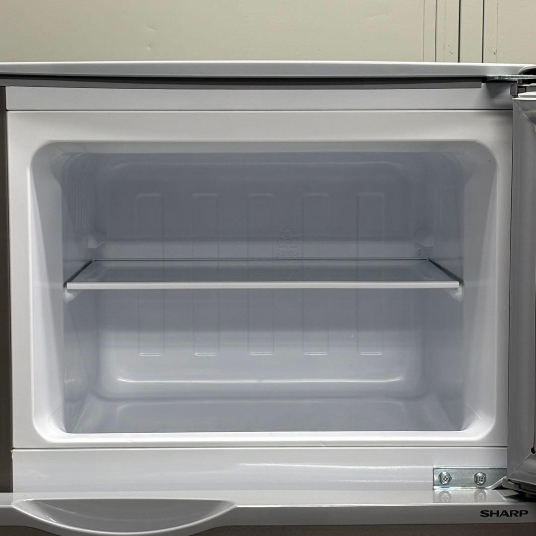 ＊送料込！設置対応◎ SHARP 2ドア冷蔵庫 SJ-H13E-S 128L