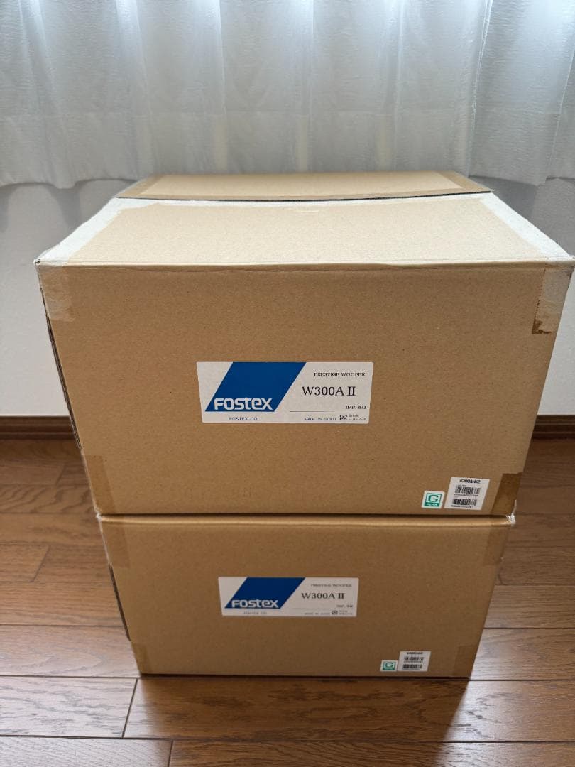 FOSTEX W300All 30cmウーファー ペア 未使用品