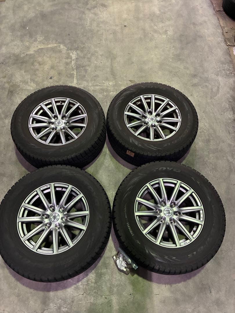 スタッドレスToyo-GSi-6 タイヤ・ホイールセット4本265/65R17