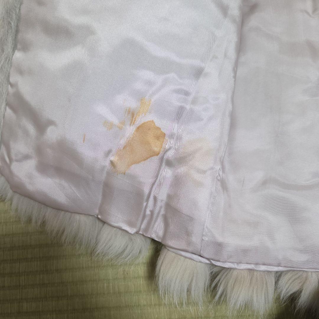 SAGA FOX 銀サガ フォックス ショールカラー ファーコート 肉厚