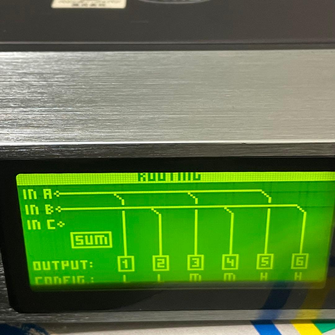 Behringer ULTRADRIVE PRO DCX2496 マルチアンプ用