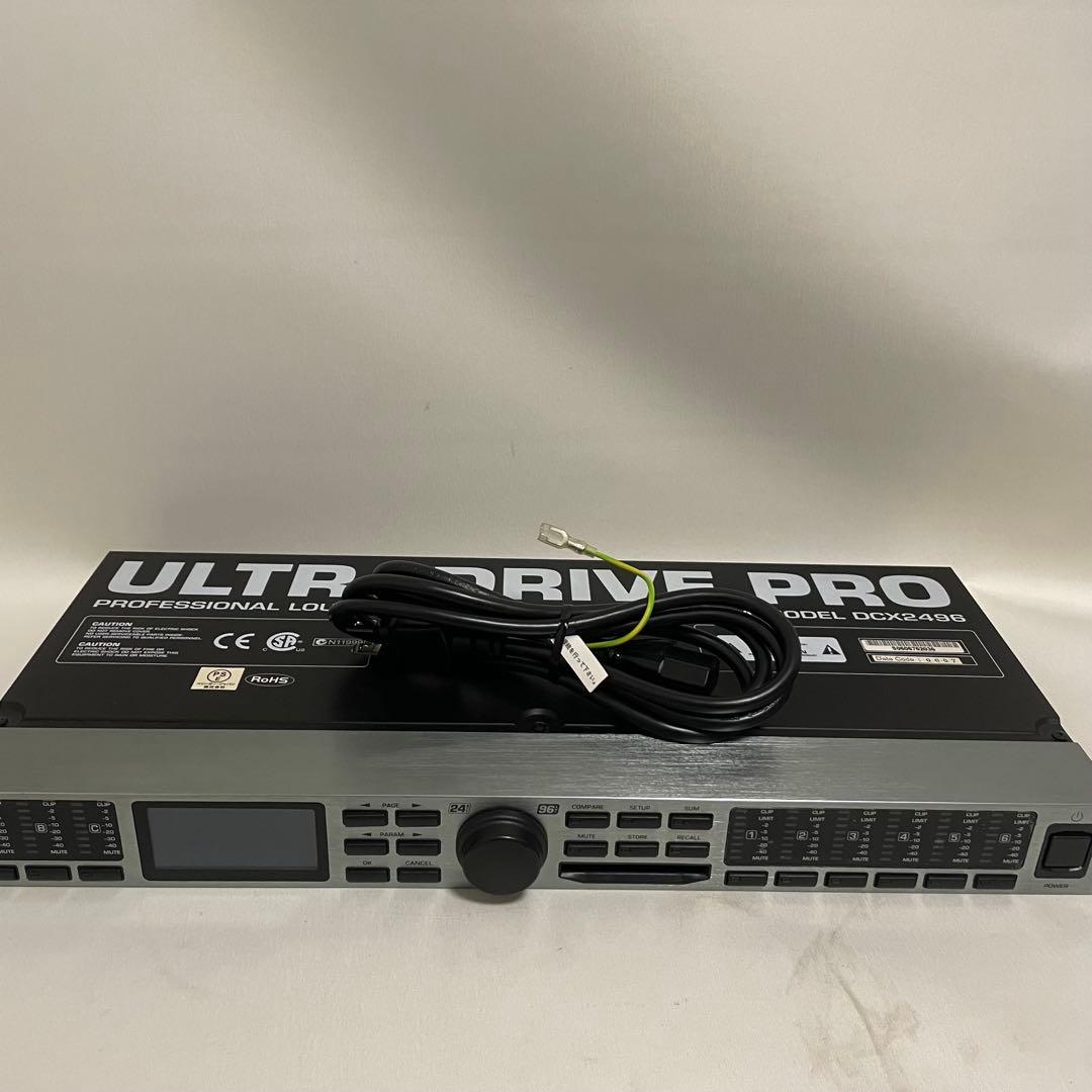 Behringer ULTRADRIVE PRO DCX2496 マルチアンプ用