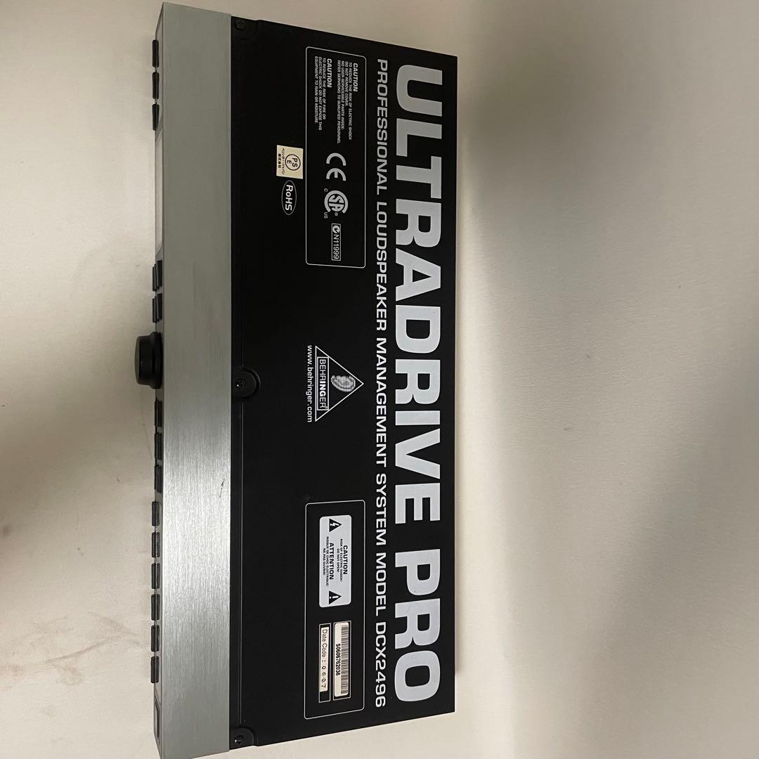 Behringer ULTRADRIVE PRO DCX2496 マルチアンプ用