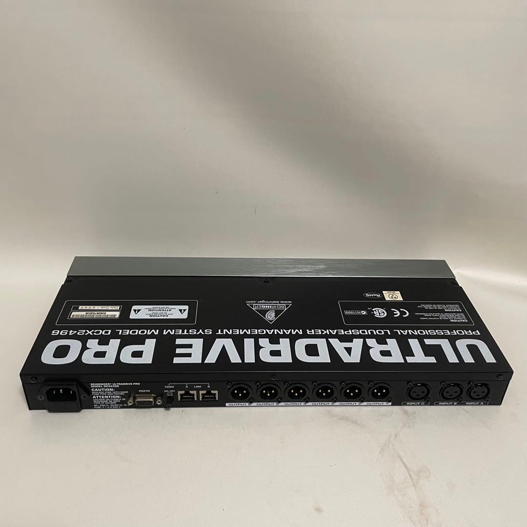 Behringer ULTRADRIVE PRO DCX2496 マルチアンプ用