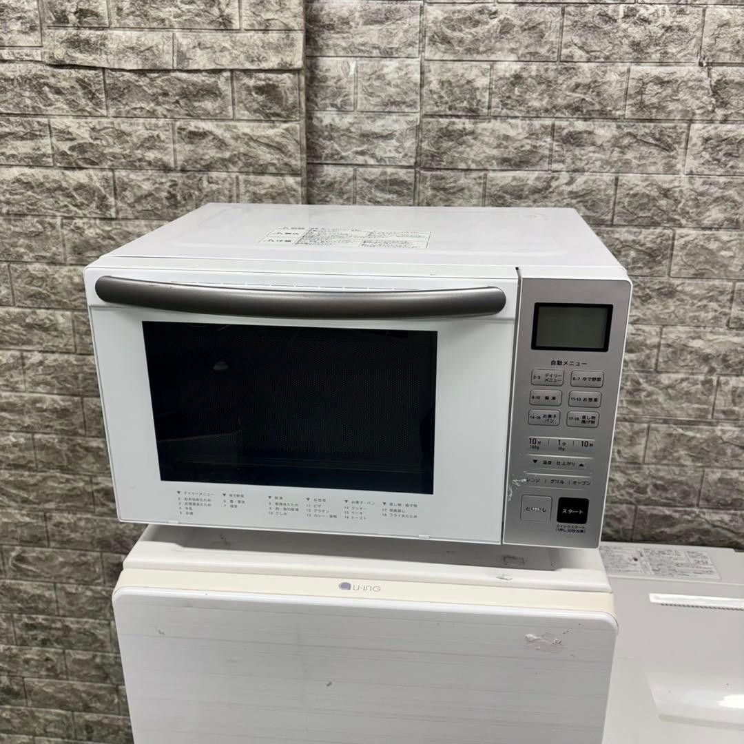 584 格安家電　冷蔵庫　洗濯機　オーブンレンジ　セット　小型　一人暮らし　綺麗