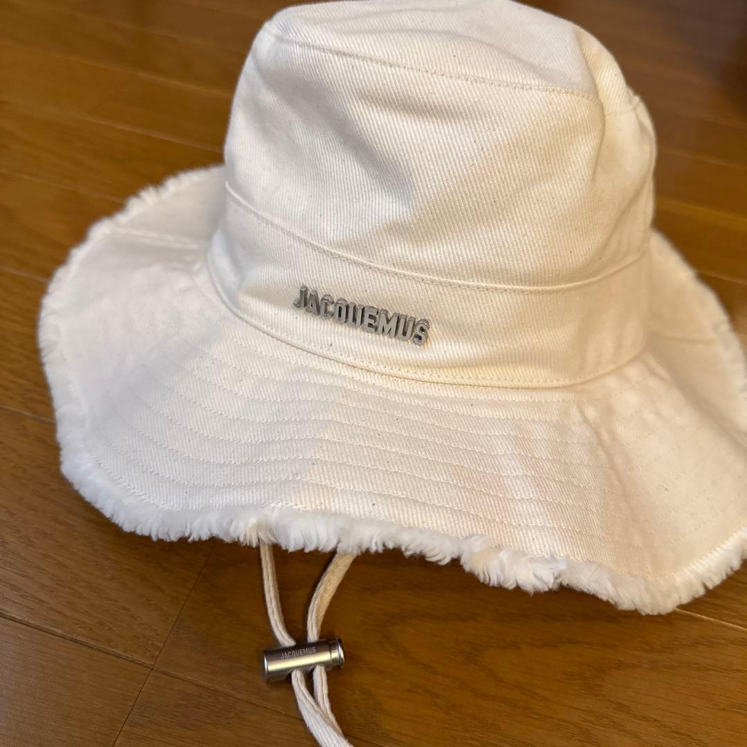 JACQUEMUS ハット　ホワイト　size:58