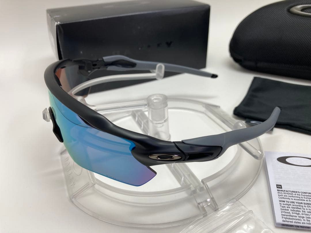 オークリー レーダー EVパス OO9208-5538 偏光レンズ　ポラロイズド