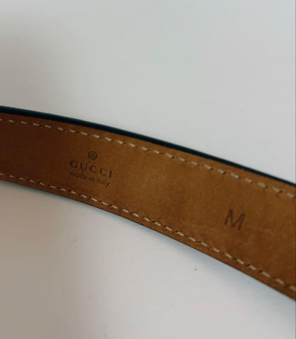 グッチ　GUCCI ベルト　ブラック　M