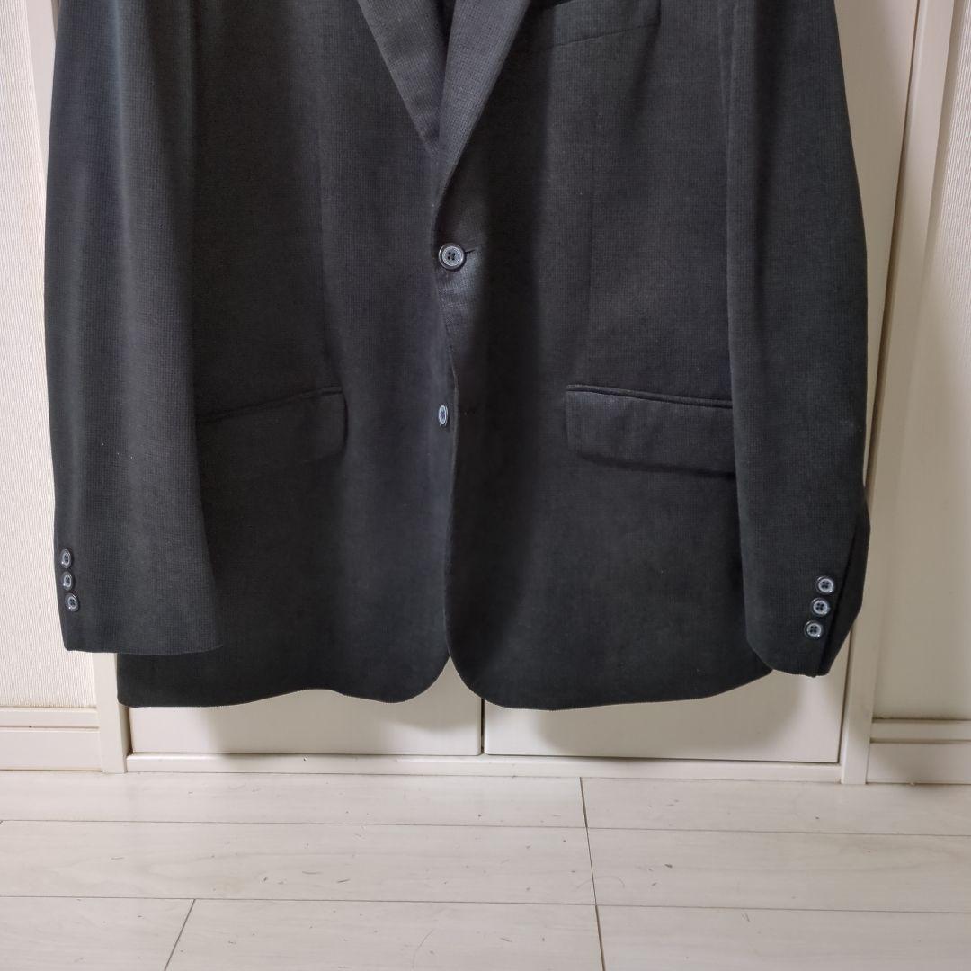 【稀少サイズ5L】ジョセフアブード　オパールサンドべロア ジャケットブラック