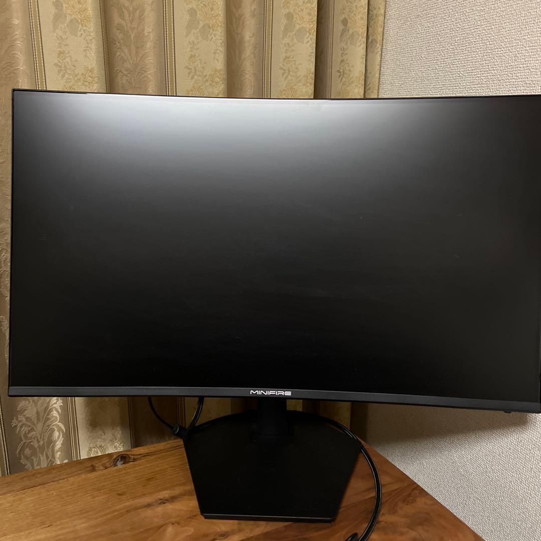 美品　Minifire曲面 モニター27インチ VESA対応