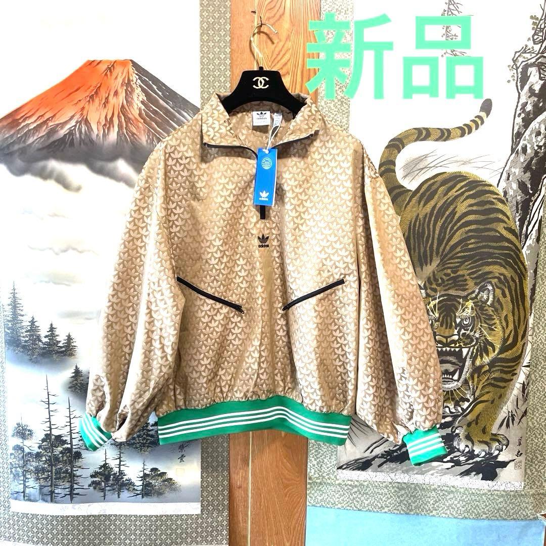 adidas originals アディダス　ハーフジップ ジャンパー　ブルゾン