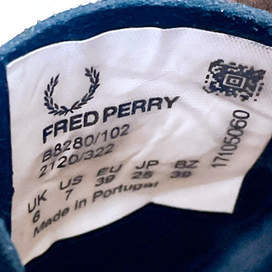 ジョージコックス フレッドペリー モカシンシューズ スエード ラバーソール 黒