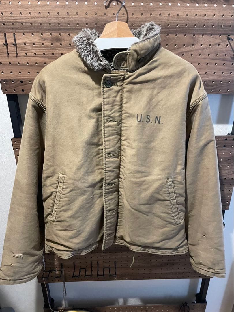 U.S.N. ミリタリージャケット サイズ42