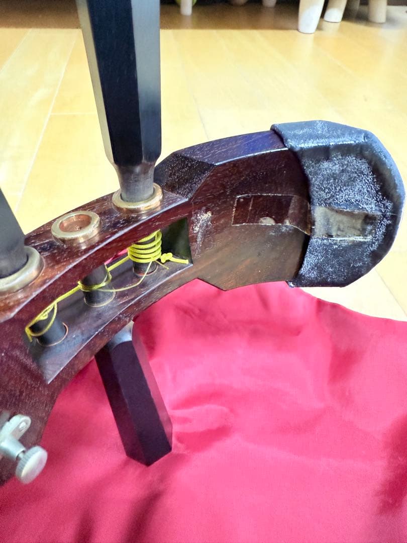 津軽三味線 太棹 三つ折れ 中古品