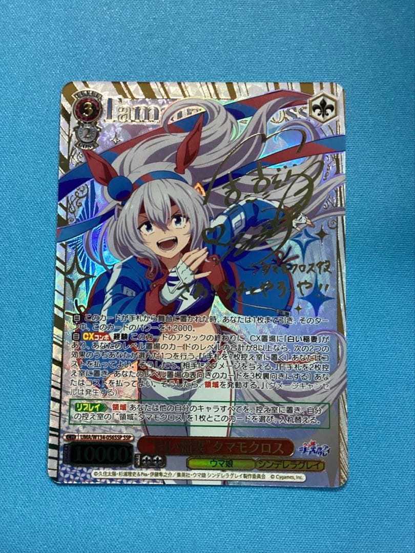 WS 白い稲妻 タマモクロス SSP サイン