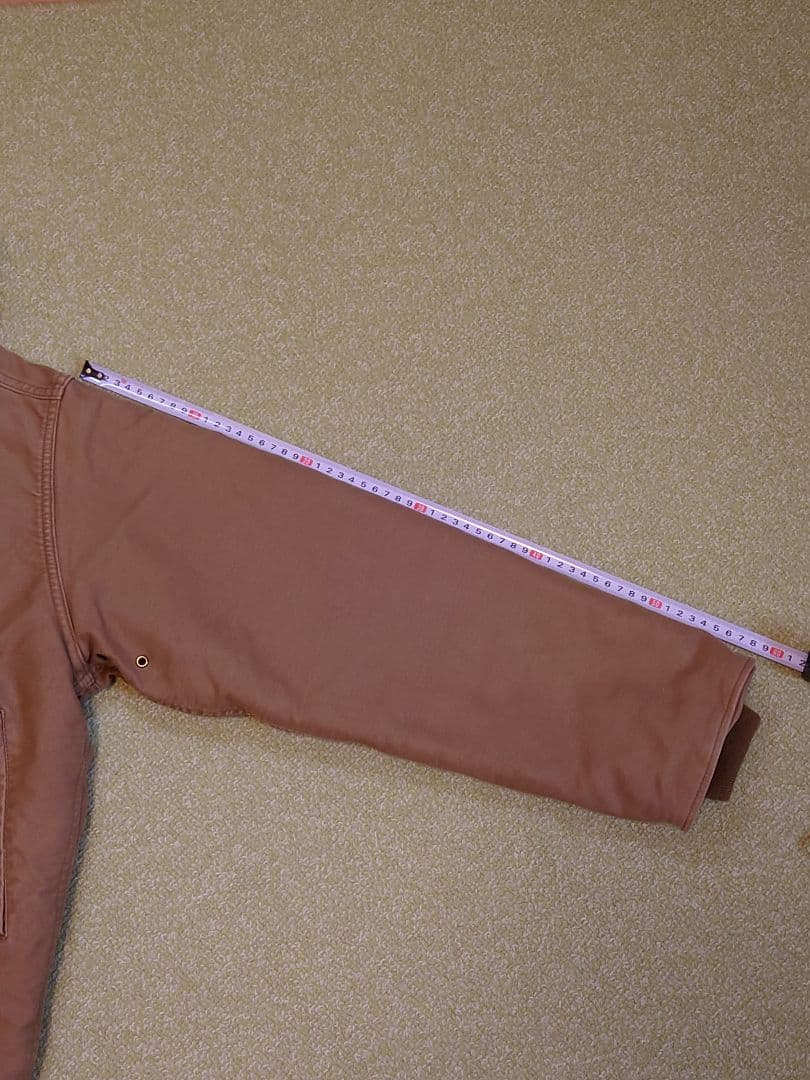 HOUSTON N-1 デッキジャケットオーバーダイ 42 胴回り調整済