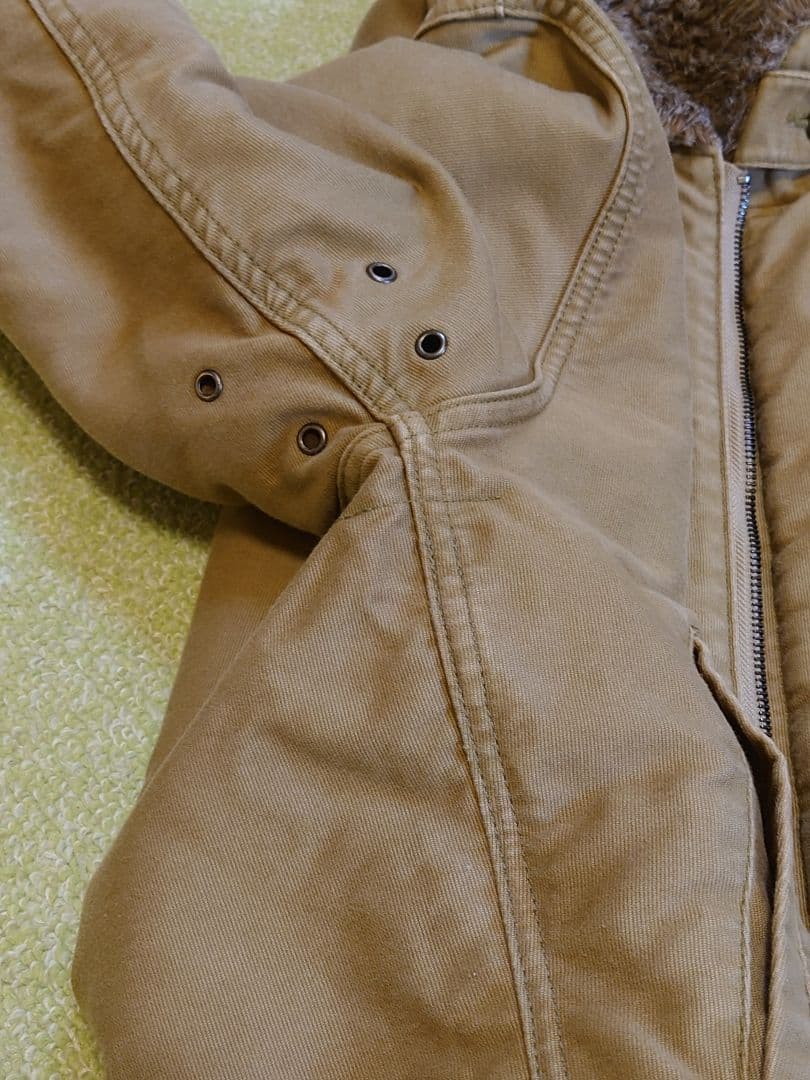 HOUSTON N-1 デッキジャケットオーバーダイ 42 胴回り調整済