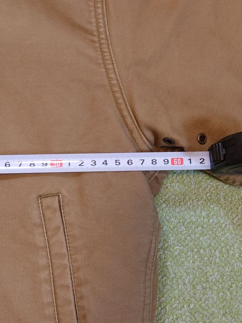 HOUSTON N-1 デッキジャケットオーバーダイ 42 胴回り調整済