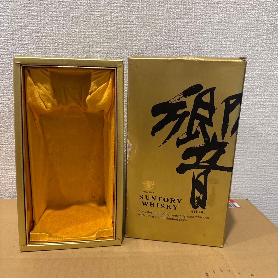 サントリーウイスキー響　裏ゴールドラベル　箱付き　未開封（11）