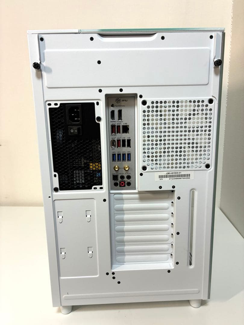 NZXT H9 elite 白＋マザボ＋簡易水冷cpuクーラー+電源