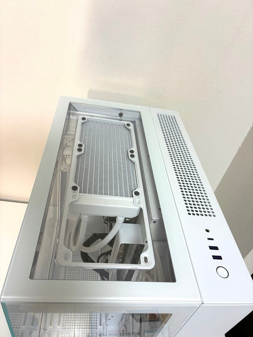 NZXT H9 elite 白＋マザボ＋簡易水冷cpuクーラー+電源