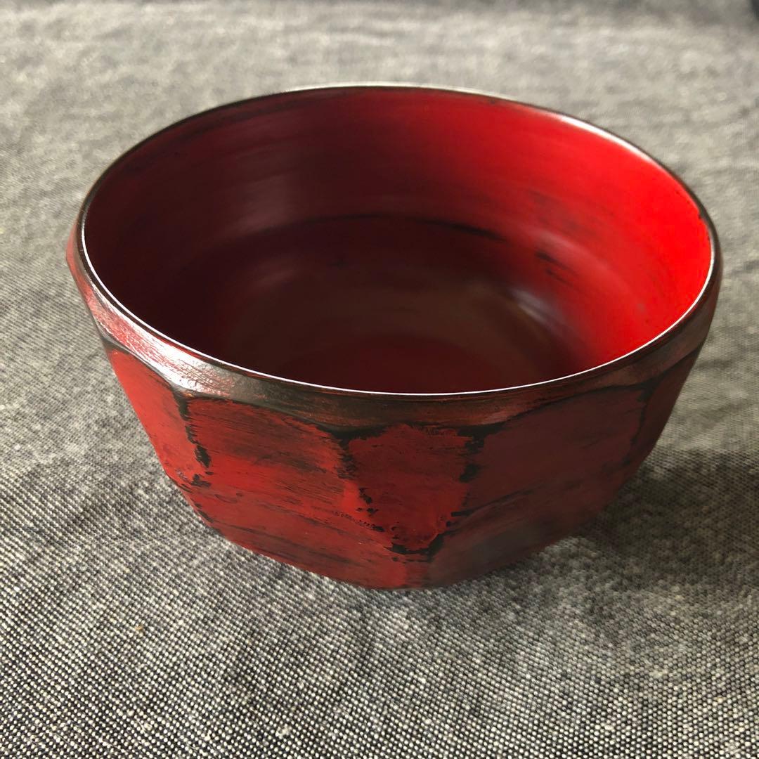 大蔵達雄さん　根来塗 漆椀