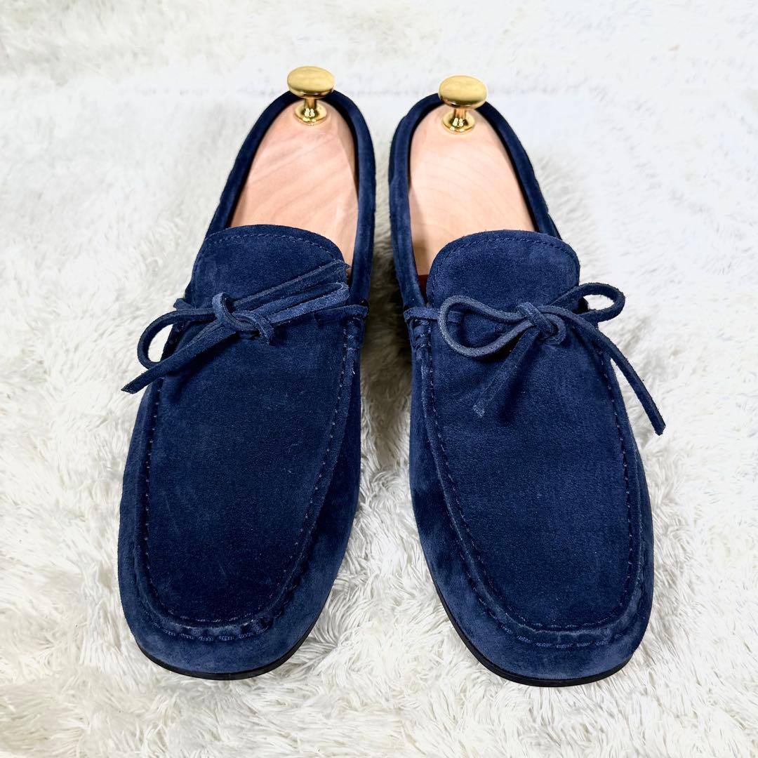 【Tod's】トッズ 8 ゴンミーニ ドライビングシューズ ブルー
